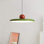 CrimsonLoom rød pendellampe i metal, justerbar ledning, 3 størrelser