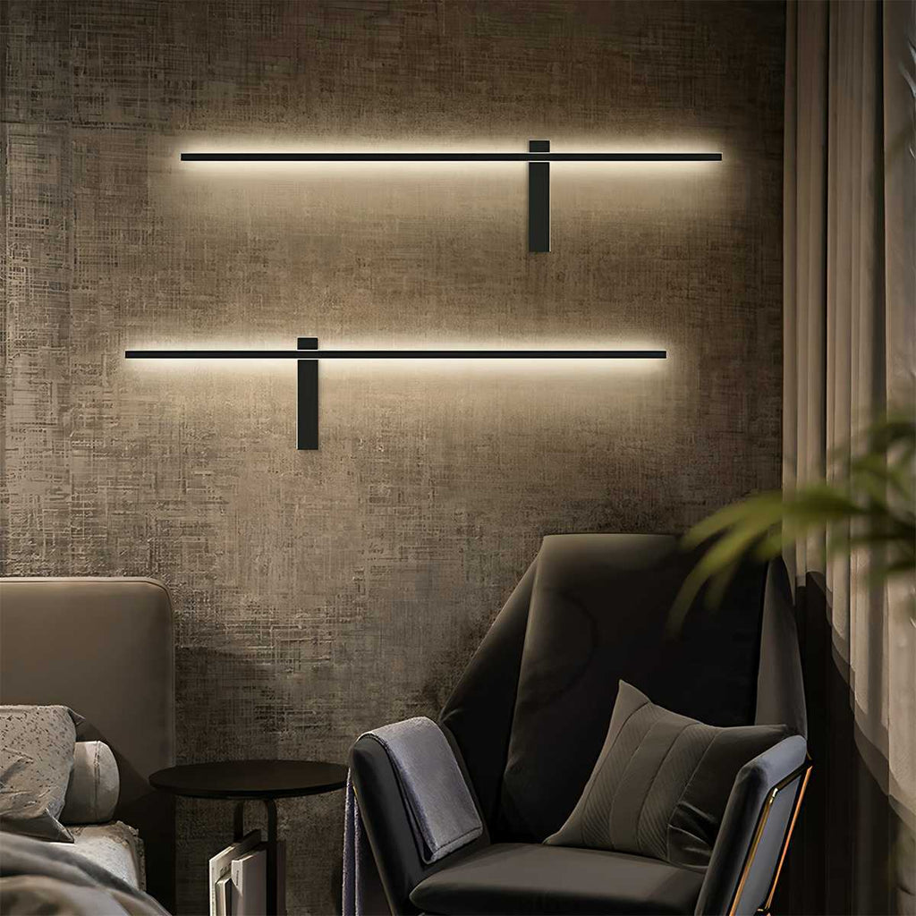 Lampă de perete LumiNest cu lumină ambientală și design minimalist modern