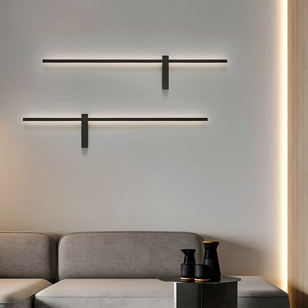 Lampă de perete LumiNest cu lumină ambientală și design minimalist modern