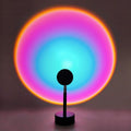 AuroraGlow LED-Schreibtischlampe, 16-farbiges stimmungsvolles Sonnenuntergangslicht mit App- und Fernbedienungssteuerung