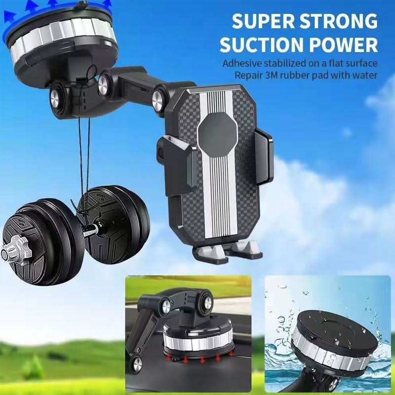 Soporte para móvil con ventosa fuerte y rotación de 360° - Fioriscas