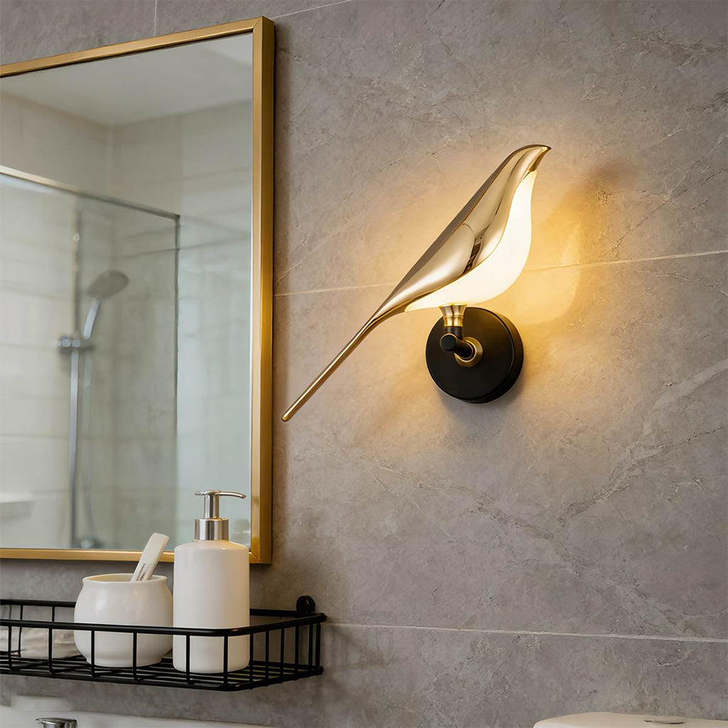 AviaryGlow Fuglelys Vegglampe Gir Varm Omgivelsesbelysning