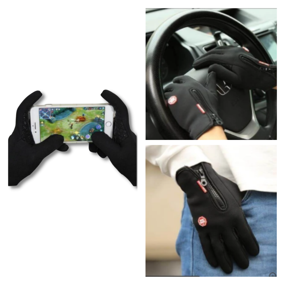 Guantes térmicos de invierno con agarre antideslizante y resistencia al agua, Arctix