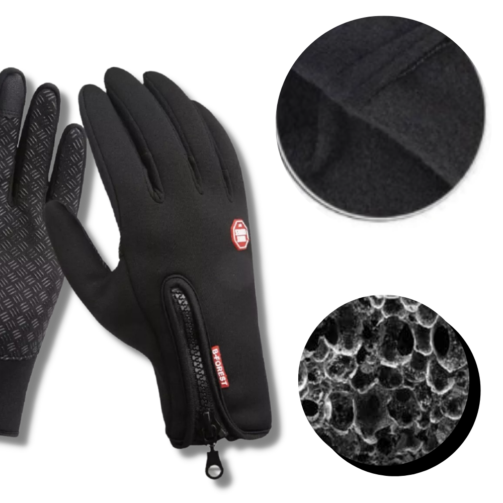 Guantes térmicos de invierno con agarre antideslizante y resistencia al agua, Arctix