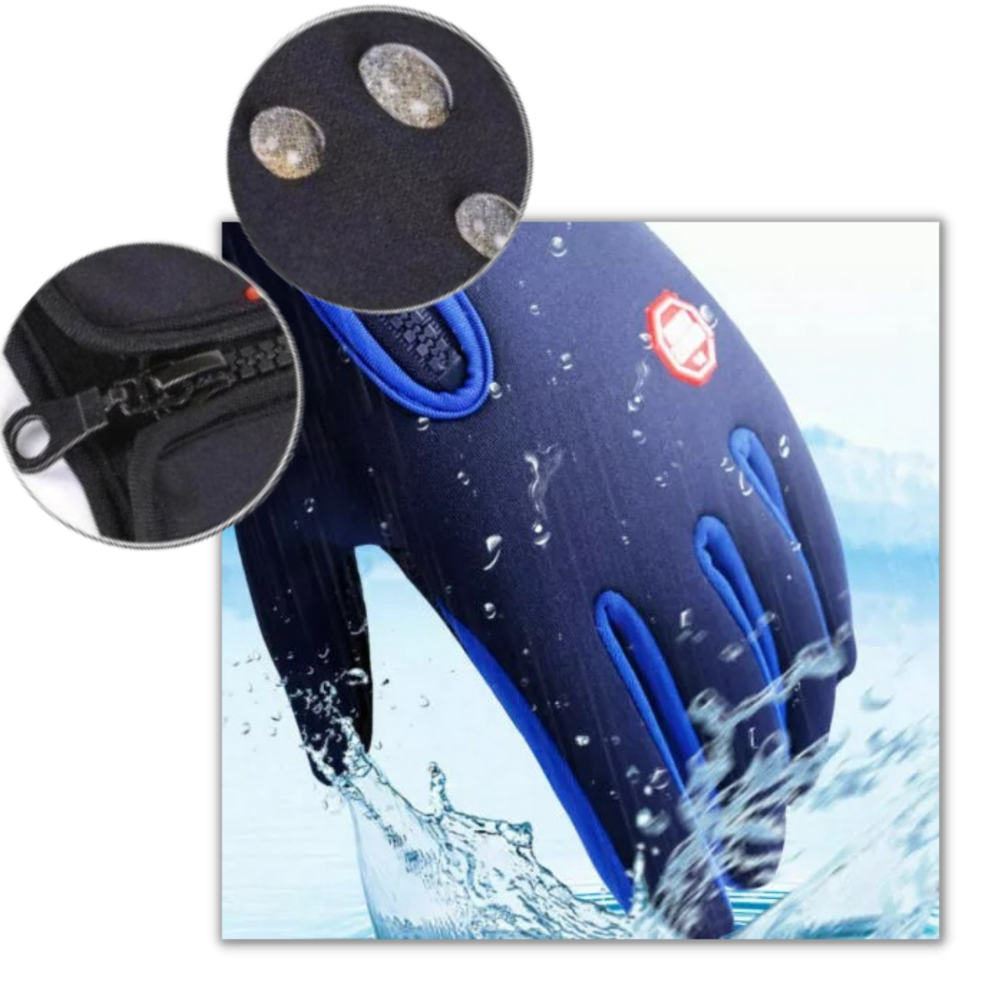 Guantes térmicos de invierno con agarre antideslizante y resistencia al agua, Arctix