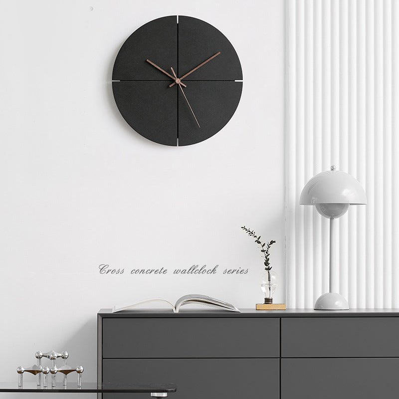 Ceas de perete decorativ modern cu mecanism silențios - Fioriscas
