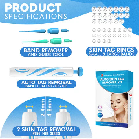 LumaDerm Skin Tag Removal Kit With A Targeted Applicator At Home Use