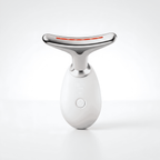 7-Farben-LED-Gesichtsmassagegerät mit EMS-Stimulation und Wärmetherapie