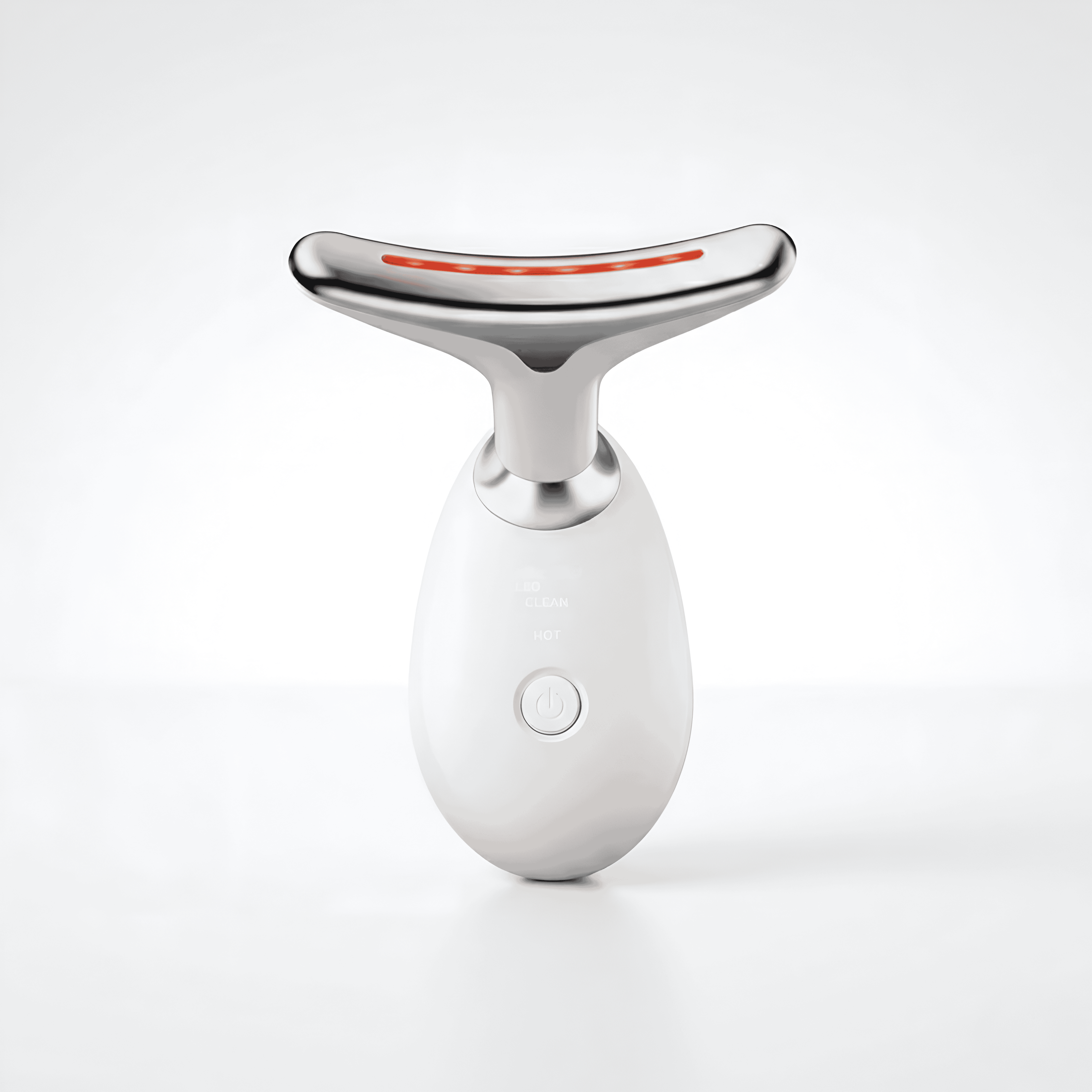 7-Farben-LED-Gesichtsmassagegerät mit EMS-Stimulation und Wärmetherapie