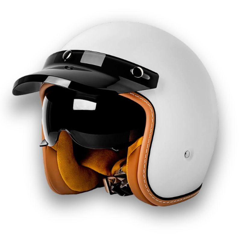 Otevřená přilba na motorku Evercrest Heritage Roadster, DOT a ECE
