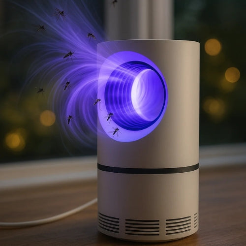 Piège à insectes lumineux UV AeroGuard pour la maison et la terrasse