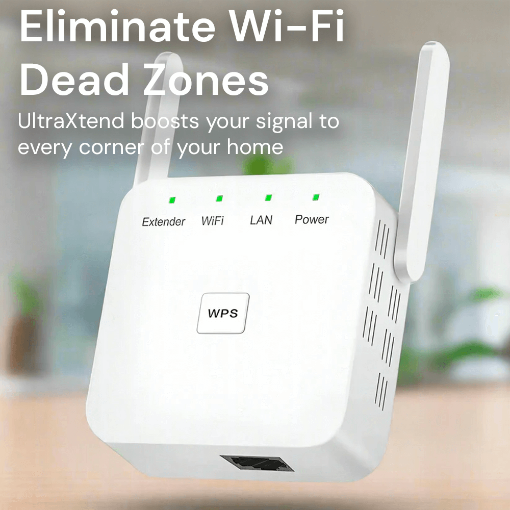 Zesilovač WiFi signálu FluxWave X5, prodlužovač dosahu s rychlostí 300 nebo 1200 Mb/s pro domácnosti ve Velké Británii