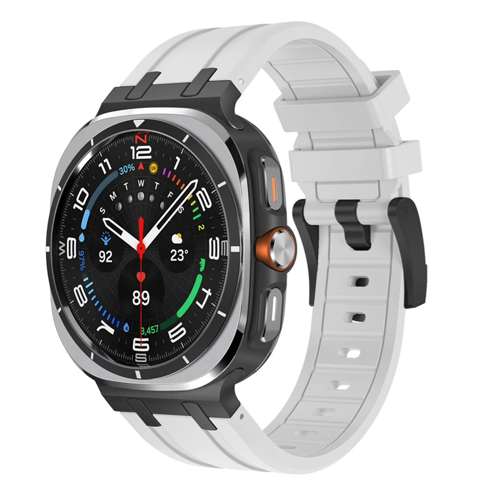 Samsung Watch Ultra Band, Vellaro Silicone Strap with Titanium Adapter