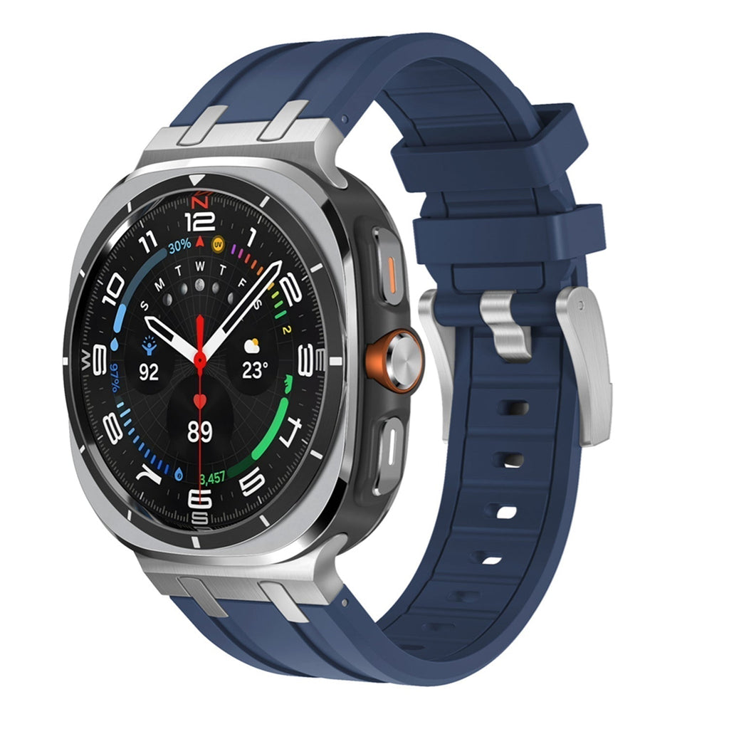 Samsung Watch Ultra Band, Vellaro Silicone Strap with Titanium Adapter