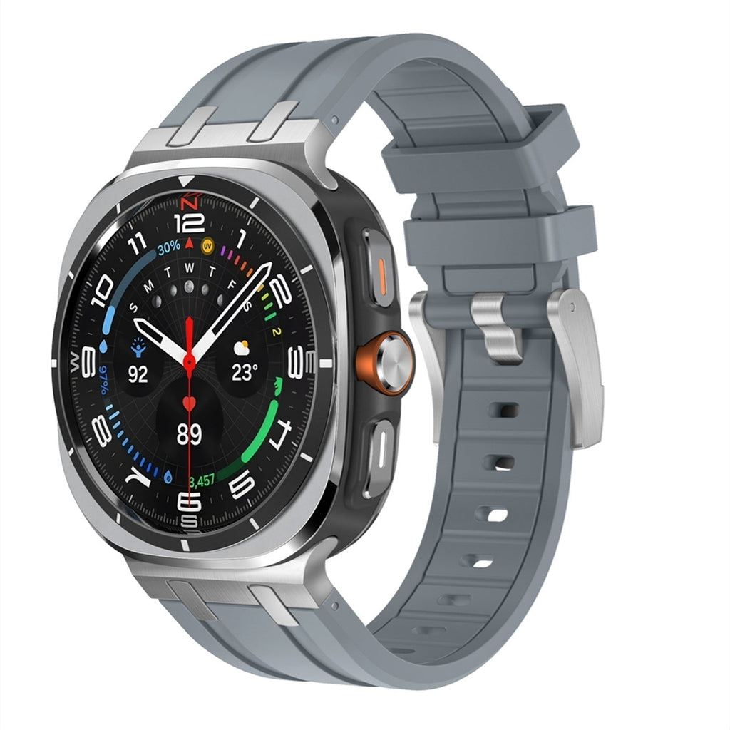 Samsung Watch Ultra Band, Vellaro Silicone Strap with Titanium Adapter