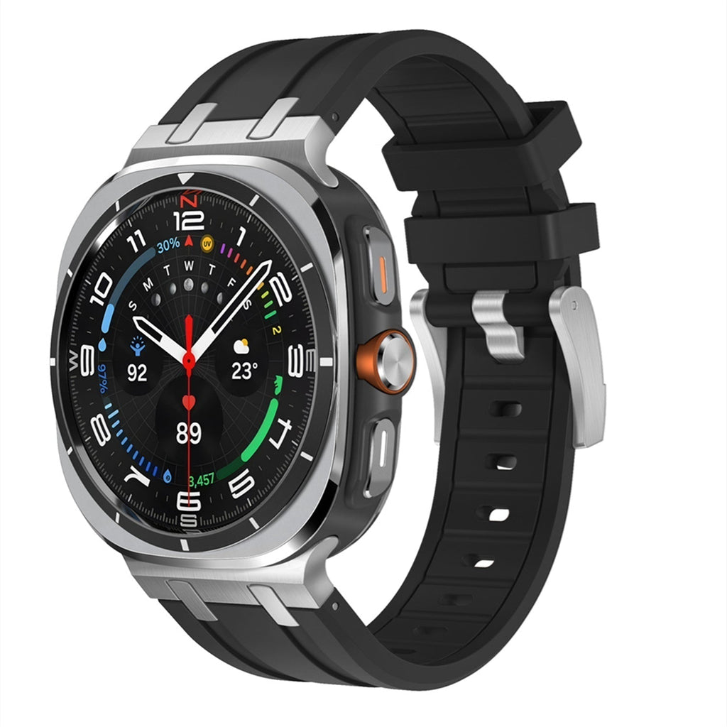 Samsung Watch Ultra Band, Vellaro Silicone Strap with Titanium Adapter
