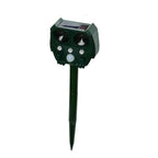 Ahuyentador solar ultrasónico VerdantWave para gatos, zorros y palomas