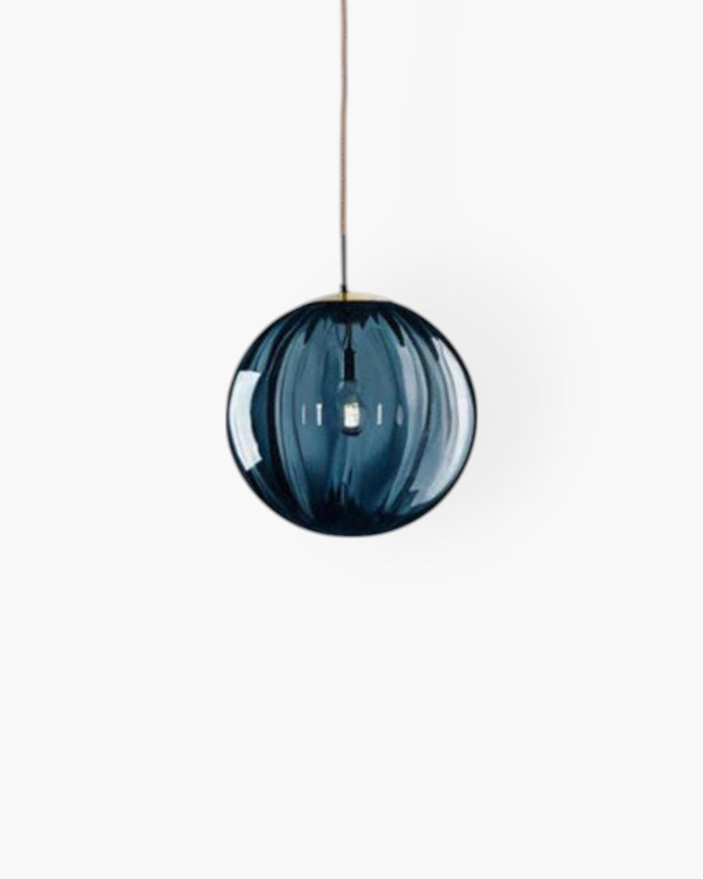 Lampa wisząca VeraLux Vintage-Glow, przyciemniane szkło, sześć wariantów kolorystycznych