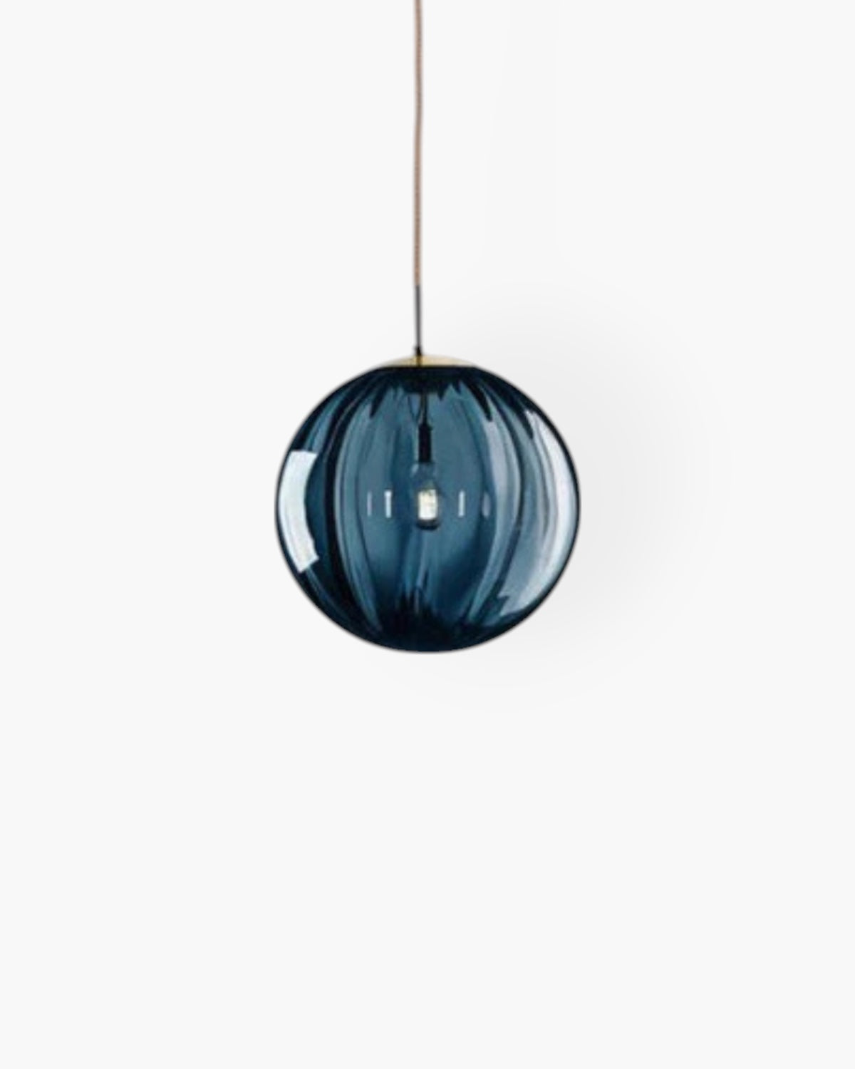 Lampa wisząca VeraLux Vintage-Glow, przyciemniane szkło, sześć wariantów kolorystycznych