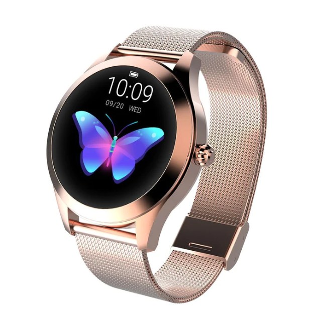 AstraNova Luxe Smartwatch For Women With Crystal Display And Health Tracking