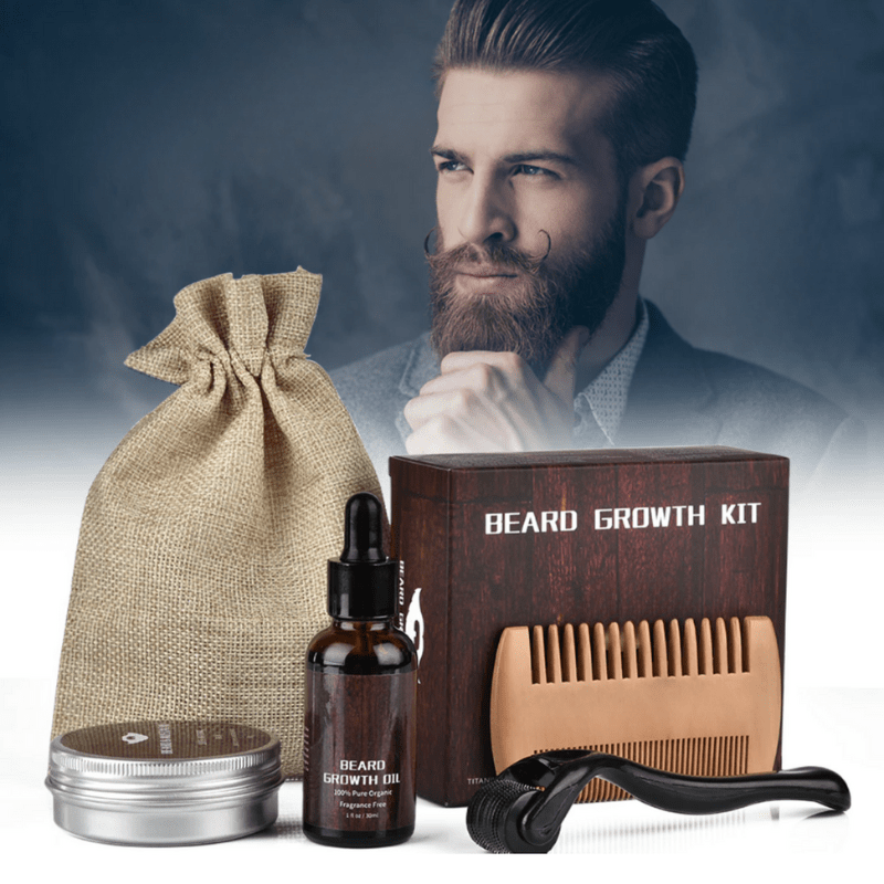 Bartwuchs-Kit für einen gesunden und starken Bart - Fioriscas