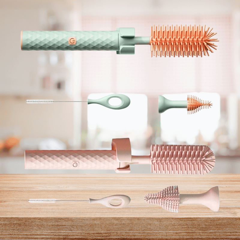 automatic cleaning with silicone bristles for stress-free everyday life - Fioriscas
