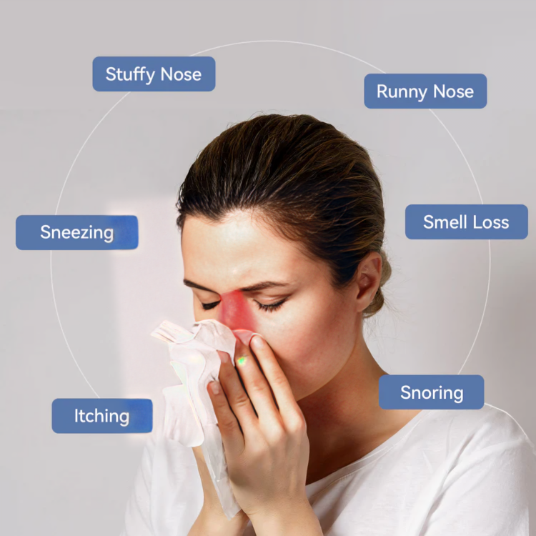 NoseGlow Red Light Device 660 Nm For Nasal Comfort