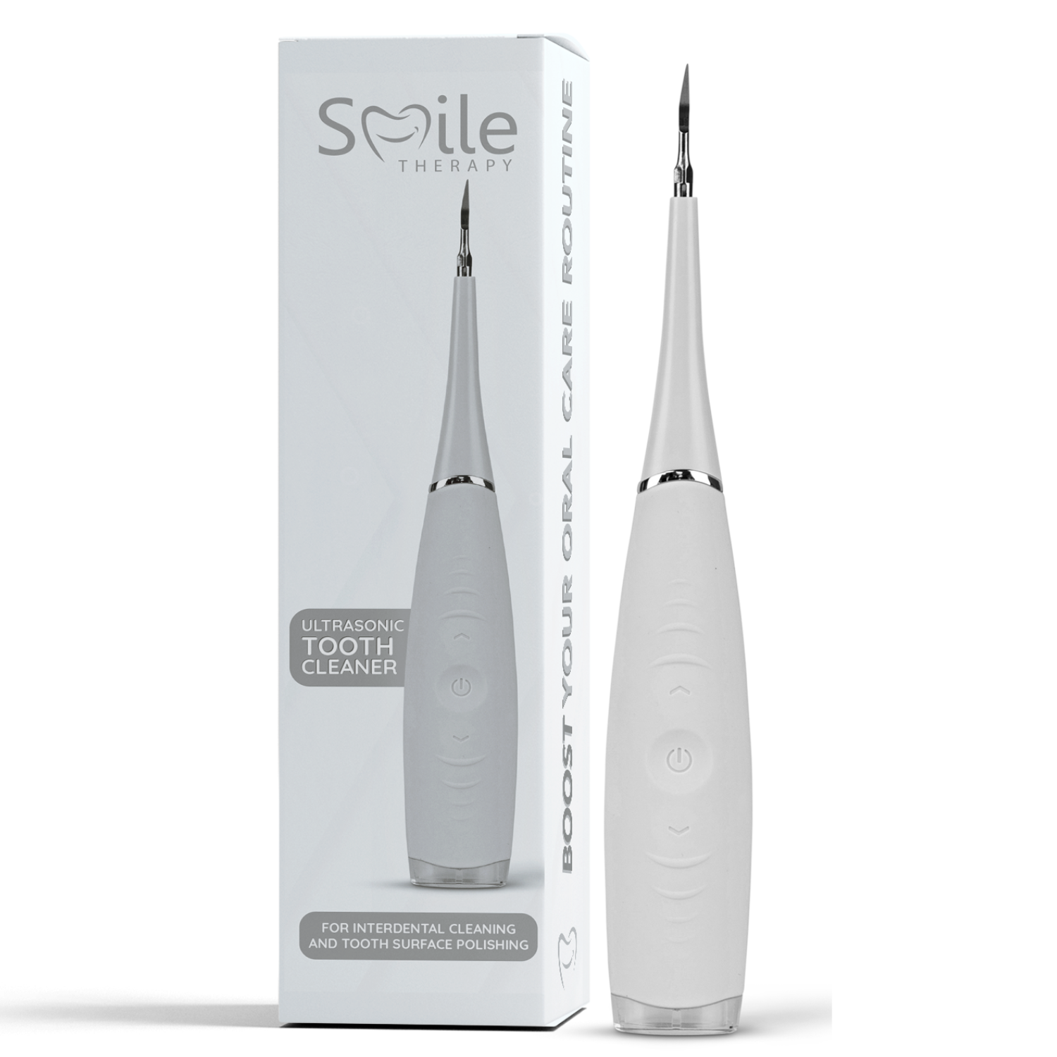 Ultrasonic Tooth Cleaner With Adjustable Sonic Vibration Settings