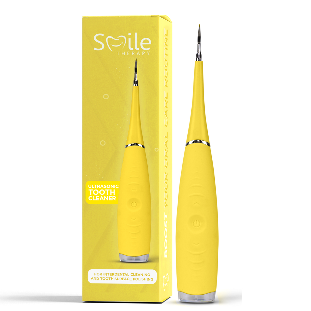 Ultrasonic Tooth Cleaner With Adjustable Sonic Vibration Settings