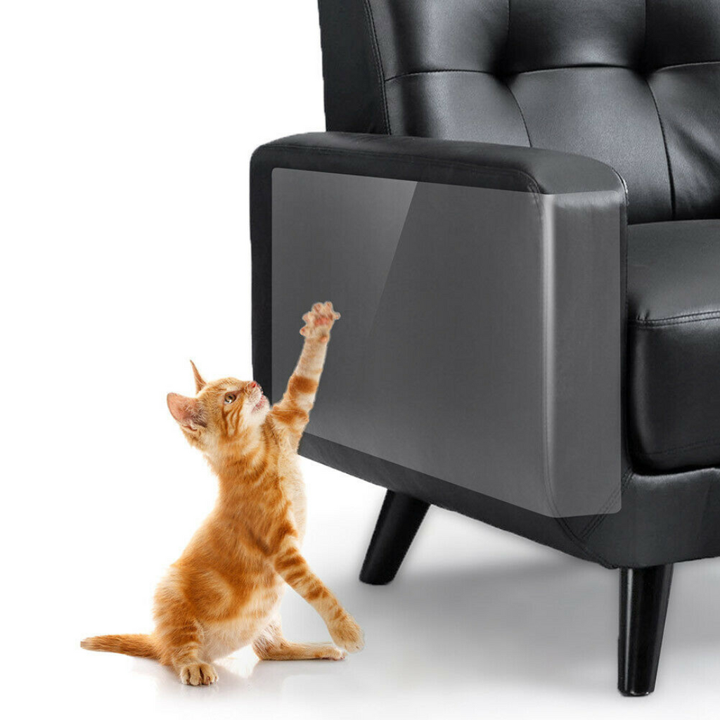 猫の引っかき防止家具保護パッド、PawShield 8ピースソファガードセット