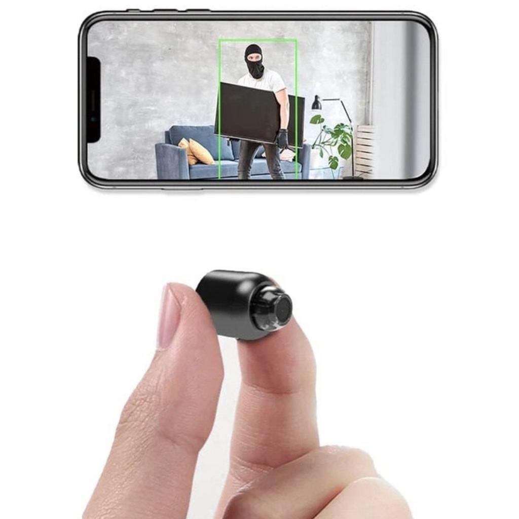Caméra de sécurité domestique WiFi LumaGuard avec vision nocturne
