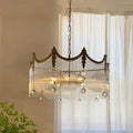 Elias Chandeliers Luxurious Glass Farmhouse | Fioriscas