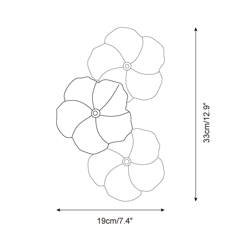 Givelle Floral Wall Lamp | Fioriscas