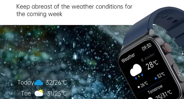 Everyday Wellness Smartwatch With Heart Rate & Sleep Tracking