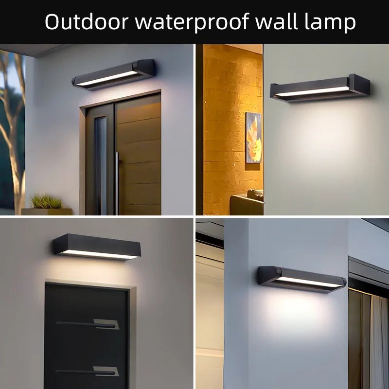 adjustable, waterproof LED outdoor wall light - Fioriscas