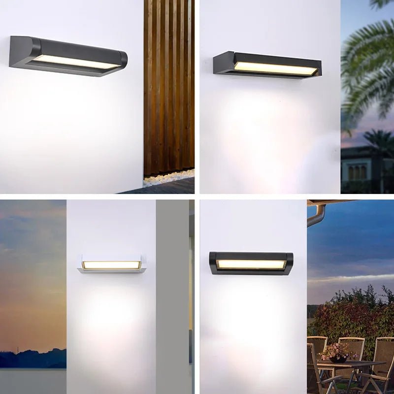adjustable, waterproof LED outdoor wall light - Fioriscas