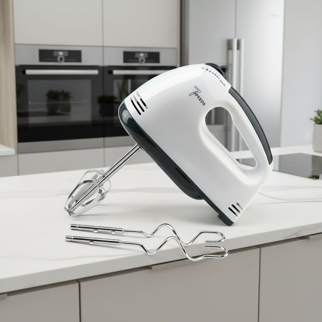 Electric Hand Mixer with 7 Speed Settings - Fioriscas