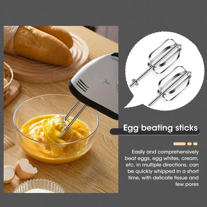 Electric Hand Mixer with 7 Speed Settings - Fioriscas
