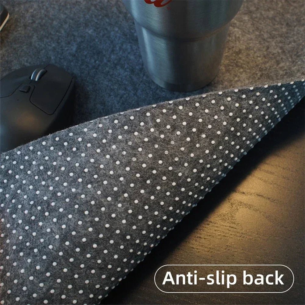 High-Quality Wool Felt Desk Mat for Comfortable Working - Fioriscas