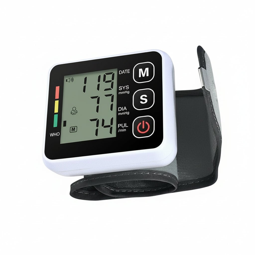 Brazalete digital para presión arterial y ritmo cardíaco - Fioriscas