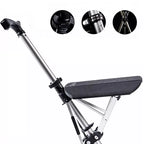 Foldable Walking Cane With Fold-Down Seat For Travel Or Standing Breaks