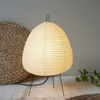 Shiori Glow Handmade Mulberry Paper Table Lamp Inspired By Japanese Lanterns