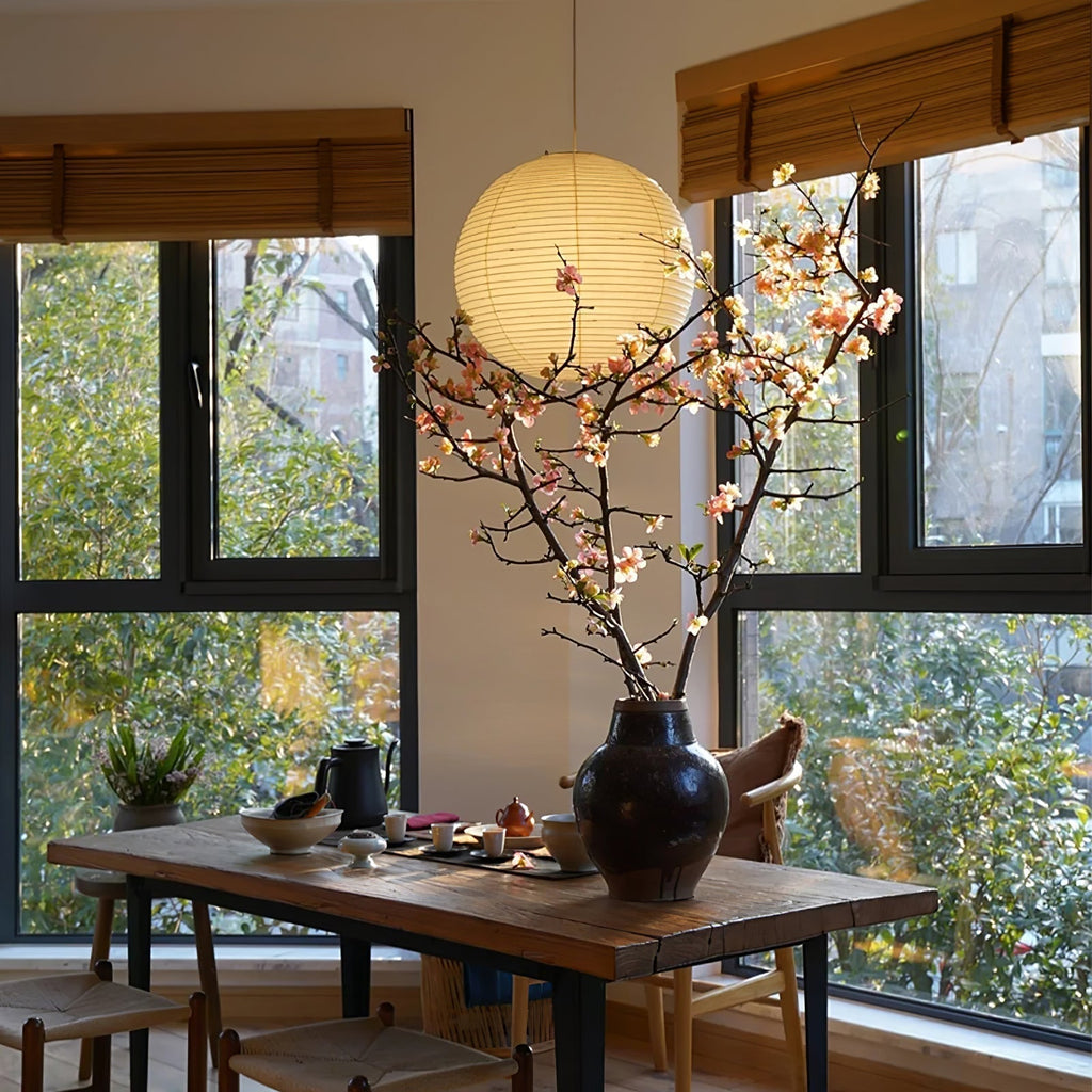 Lustra Pendant Lamp Paper for Living Room | Fioriscas