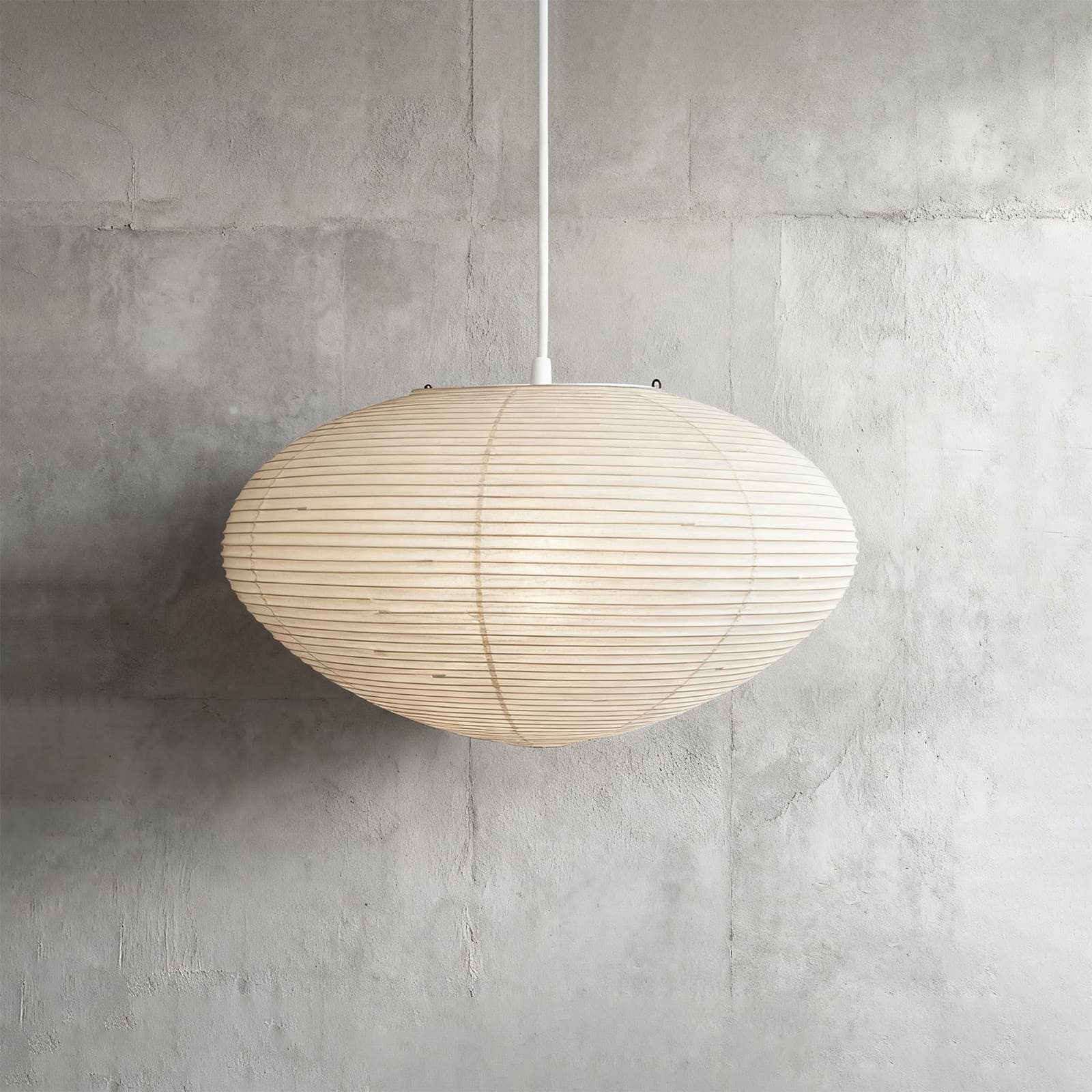 Aurora Washi Paper Pendant Light A Series Handcrafted Mulberry Glow