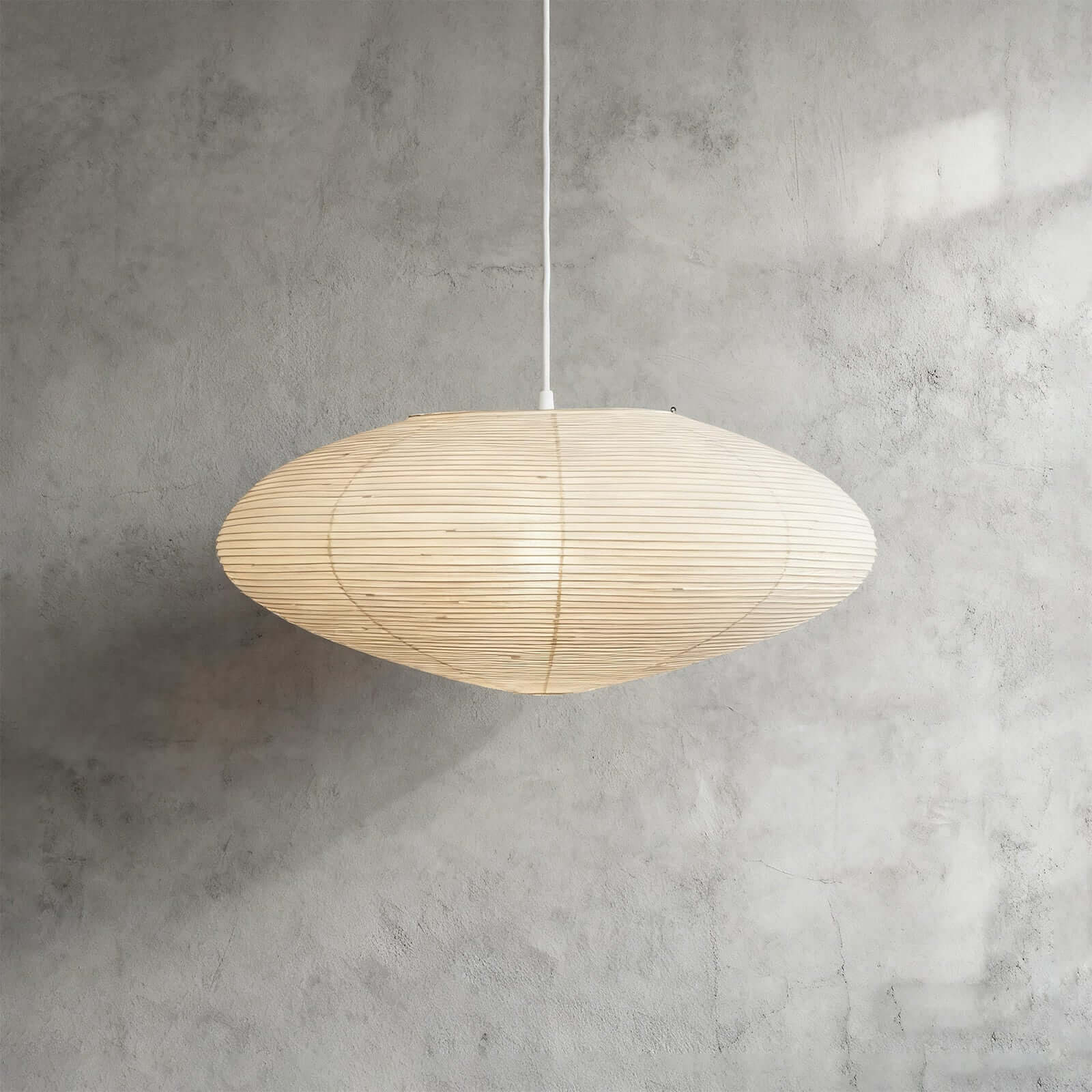 Aurora Washi Paper Pendant Light A Series Handcrafted Mulberry Glow