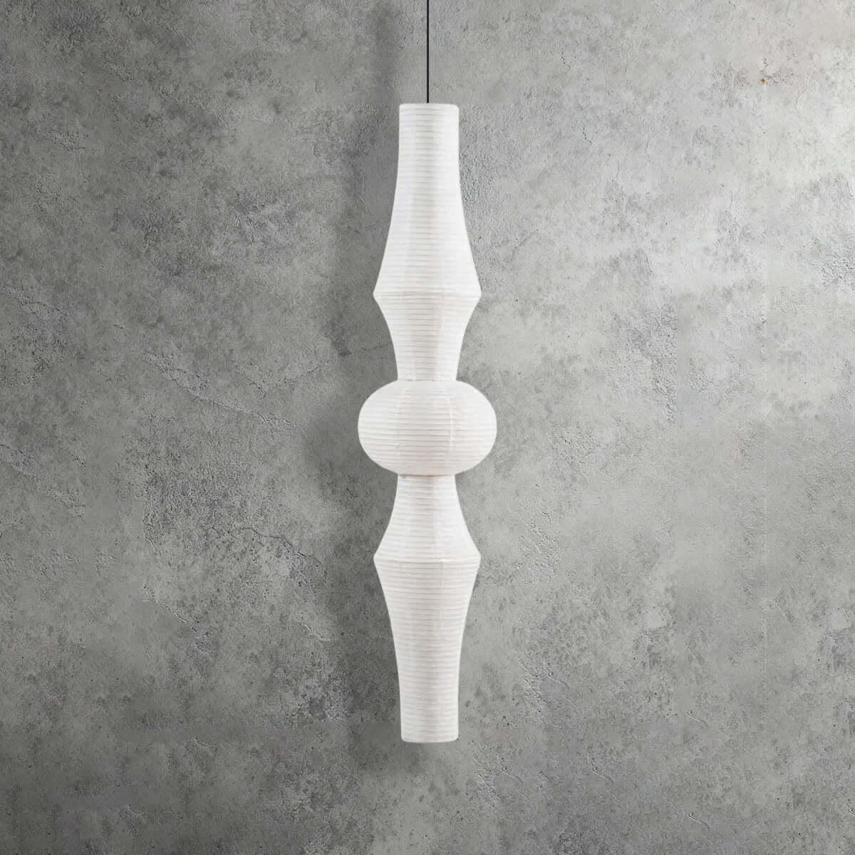 Aurora Washi Corner Pendant Light for Soft Warm Ambience