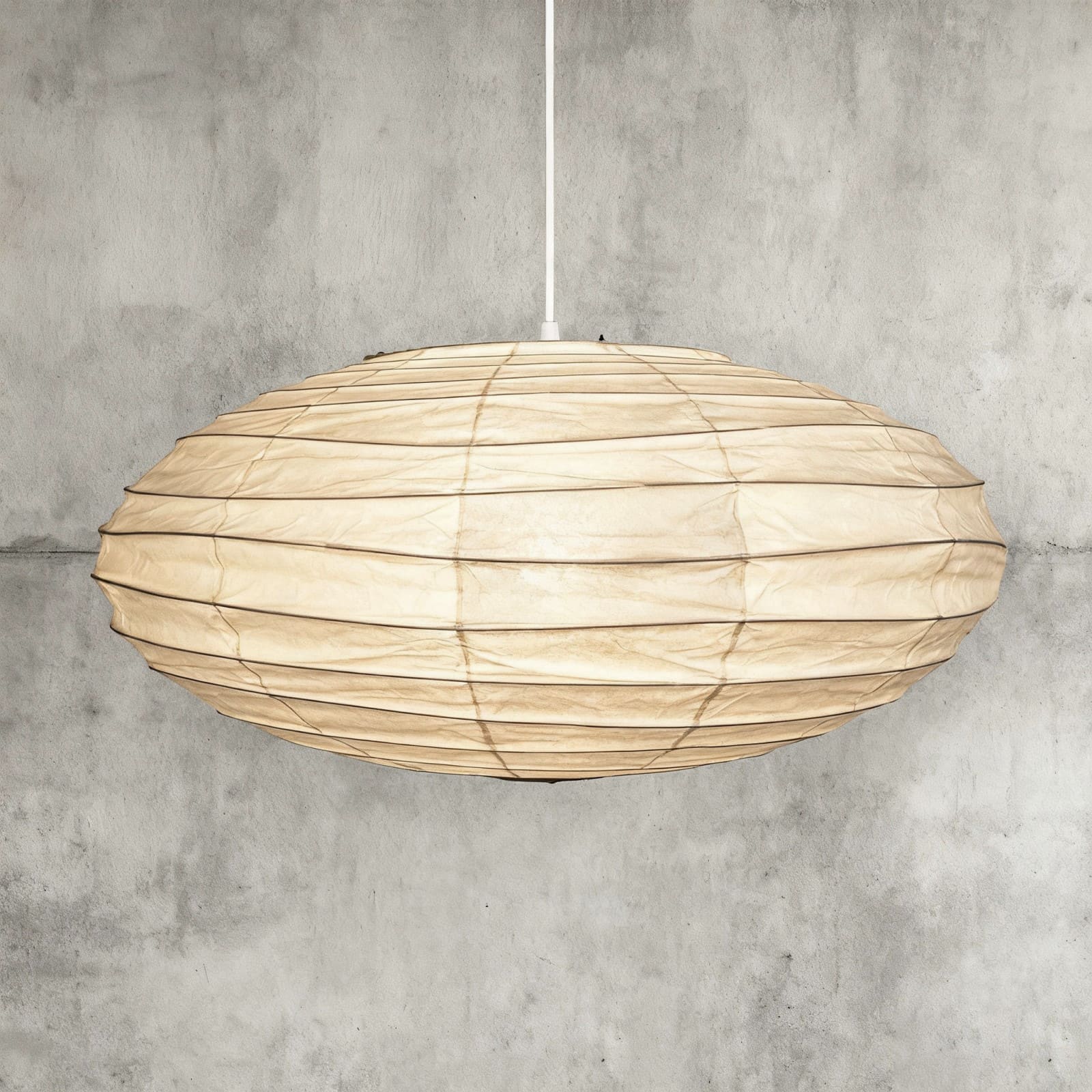 LumenLeaf EN Series Handcrafted Washi Paper Pendant Light