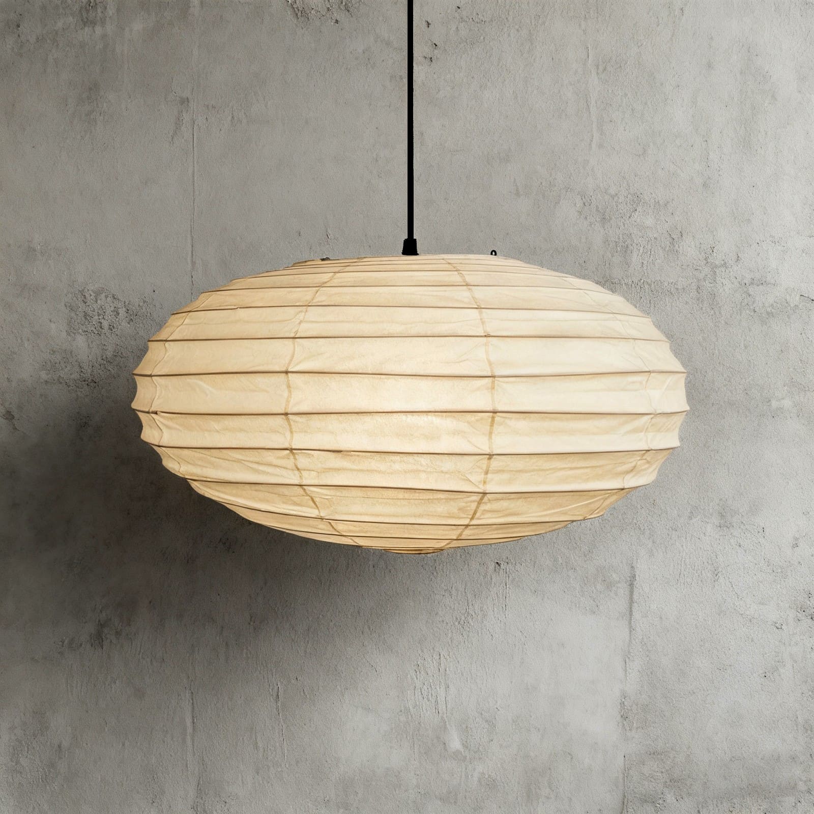 LumenLeaf EN Series Handcrafted Washi Paper Pendant Light