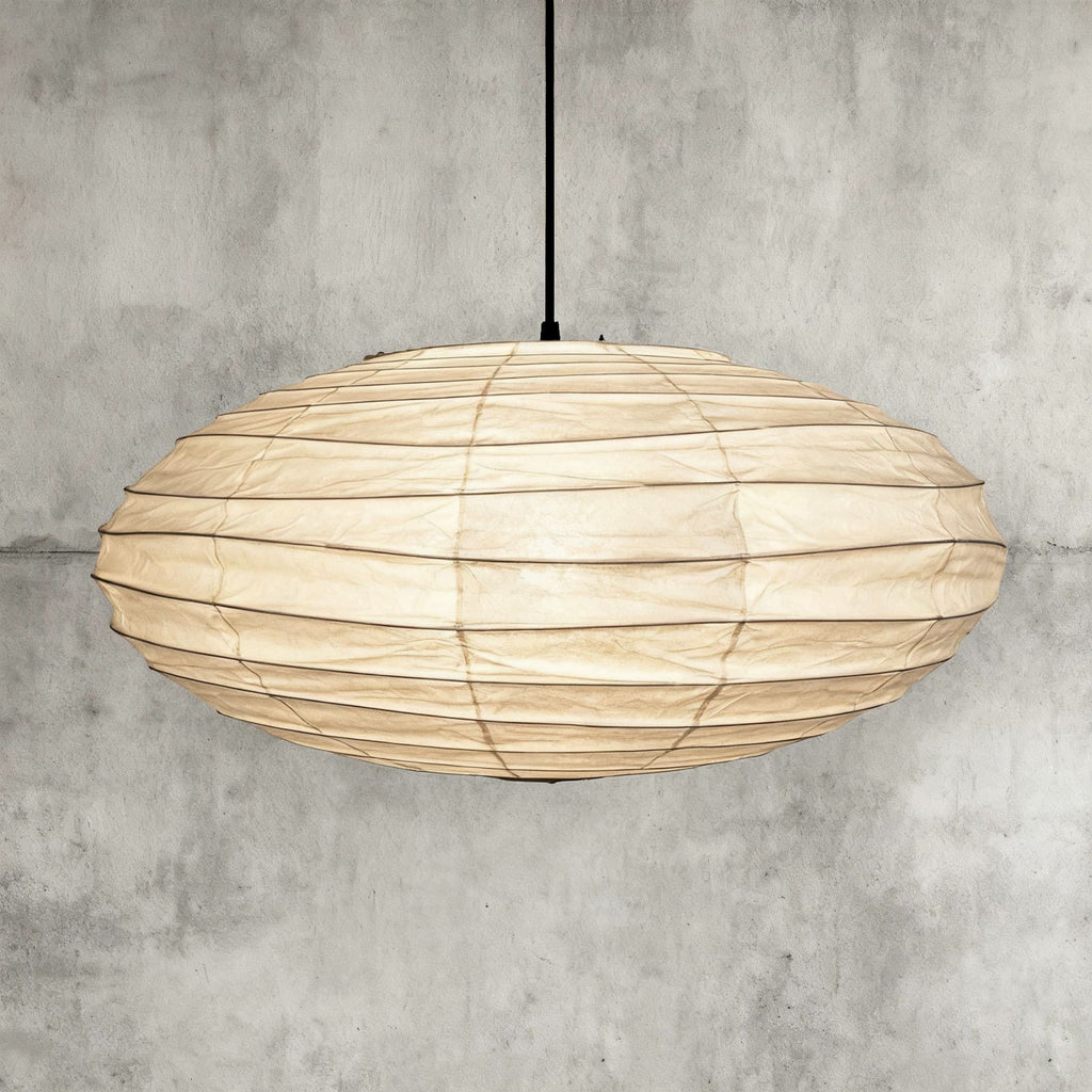 LumenLeaf EN Series Handcrafted Washi Paper Pendant Light