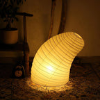 Shiori Glow Handmade Mulberry Paper Table Lamp Inspired By Japanese Lanterns
